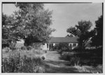 Calvin Tomkins, Jr., Sneden's Landing, residence in Palisade, New York. West facade