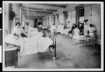 Thumbnail for Interior view of the surgery floor rear porch at the Los Angeles County General Hospital, ca.1925