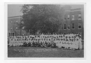 President William J. Hale and Summer School Graduates, 1924