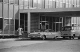 Photographs of hospitals, railroads, and railroad workers in the area of Birmingham, Alabama.