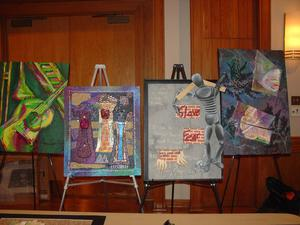 Art on display at 2005 Hispanic Friends Conference