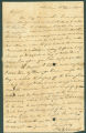 Letter from Thomas McConnell to James Dellet in Mobile County, Alabama.