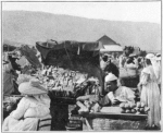 Corner of Port-au-Prince, Haiti, market square