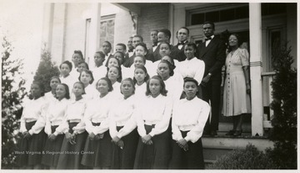 Storer College Student Group, Harpers Ferry, W. Va.