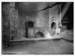 Repair work in Church of [the Holy] Sepulchre. Chapel. Crusader altar