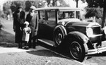 Ivese Madison Thomas with husband, Alfred, and daughter