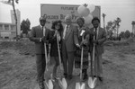 Crenshaw Plaza ground breaking ceremony, Los Angeles, 1989