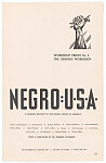 Negro: U.S.A. : a graphic history of the Negro people in America