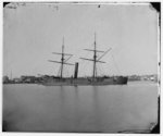 [Washington, D.C. Ex-Confederate iron-clad ram Stonewall at anchor; U.S. Capitol in the background]