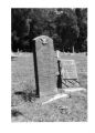 Mt. Olivet Cemetery: tombstones of Henry Brooks and Louis Hurt