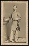 [Lieutenant John Summerfield Lanier of Co. K, 14th Mississippi Infantry Regiment and Confederate Army in uniform with sword]