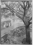 Mrs. Washington A. Roebling, residence at 64 S. Battery, Charleston, South Carolina. Slave quarters from balcony, vertical I