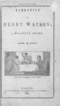 Thumbnail for Narrative of Henry Watson, a fugitive slave. Written by himself. [cover]