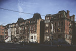 View NE along Malcolm X Blvd. from W. 120th St., Harlem, 1998