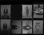 Thumbnail for Set of negatives by Clinton Wright including Calton's negative, Calton and Vera, 1965