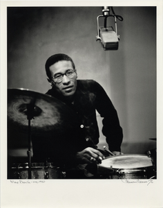 Max Roach -- NYC [black-and-white photoprint]