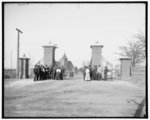 The Lincoln gates, Tuskegee Institute, Ala.