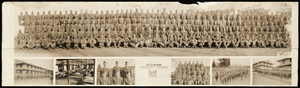 Photograph of World War II soldiers from Company D, 8th Battalion, Ft. Belvoir