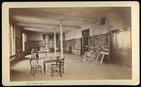 Graves Library, Interior, circa 1880