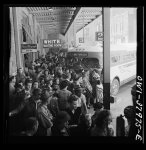 A Greyhound bus trip from Louisville, Kentucky, to Memphis, Tennessee, and the terminals. Waiting for the bus at the Memphis terminal