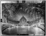 Fireworks over Festival Hall, Cascades and Colonnade of States