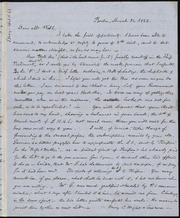 Letter to] Dear Mr. Webb [manuscript