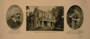 Photographic souvenir of the Frederick Douglass Memorial Home in Anacostia, D.C.