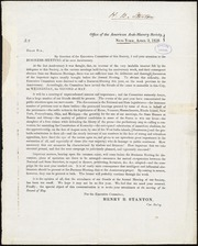 Letter to] Dear sir [manuscript