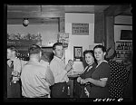 Birney, Montana. People who came to a Saturday night dance around the bar