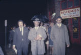 Hosea Williams, Fred Shuttlesworth, and other demonstrators marching to the Jefferson County courthouse in Birmingham, Alabama, to protest the incarceration of Martin Luther King, Jr., and several other civil rights leaders.