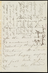 Thumbnail for Letter from Maria Weston Chapman, 20 Chauncy St., Boston, [Mass.], to James Miller M'Kim, June 4, 1865