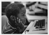 Scene from the Urban Child Readiness Centers, a system of innovative pre-school educational centers serving the inner-city community, 1986, Metro Philadelphia YMCA