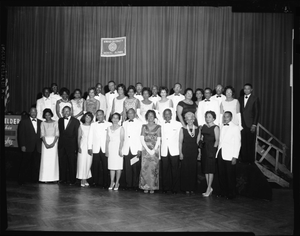 H.U. [Howard University] Class of '54 Med. School [June 1964 : cellulose acetate photonegative]