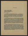 General Correspondence of the Director, John L. Cameron, North Carolina State Review Panel, July 1952 - June 1954