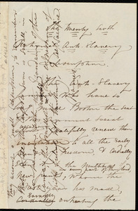 Draft of the announcement for the twenty-sixth National Anti-Slavery Subscription by Maria Weston Chapman, [Boston?, Mass.], [1859?]