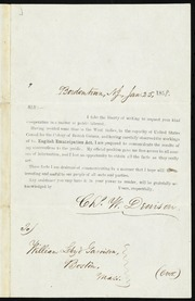 Letter to] Sir [manuscript