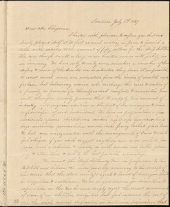 Letter from Paulina Gerry, Stoneham, [Massachusetts], to Maria Weston Chapman, 1839 July 6