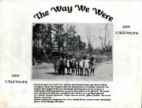 Calendar, "The Way We Were," 2004