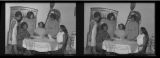 Set of negatives by Clinton Wright of Alpha Kappa Alphas at Margarette Crawford's home, 1971