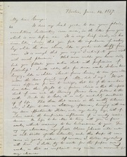 Letter to] My dear George [manuscript