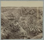 Dead Confederates in the trenches of Fort Mahone, April 3, 1865