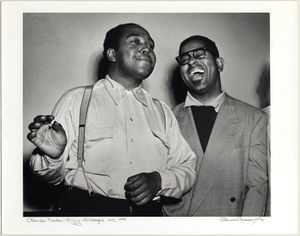 Thumbnail for Parker, Charlie and Dizzy Gillespie; Recording Studio, New York City, 1949