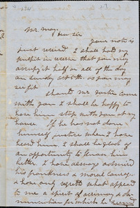 Letter from Samuel Fulton Clarke, Athol, [Massachusetts], to Samuel May, 1851 Sept[ember] 27