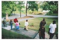 People Walking Into Church, 2007