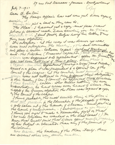 Letter from Anna Graves to W. E. B. Du Bois