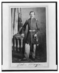 [Lieutenant John Mayer (Meyer), Union officer in the 32nd Indiana Regiment, full-length portrait, standing, facing front]