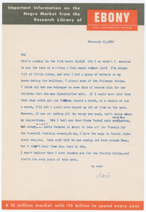 Ebony Magazine (Johnson Publishing)