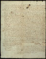 Last Will and Testament of Josiah Hobart, East Hampton, 1707