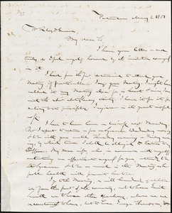 Letter from Gerrit Smith, Peterboro, [New York], to William Lloyd Garrison, 1851 May 2