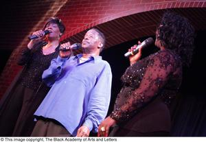 Singers on stage